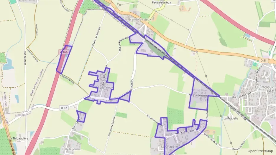 Maison 180 m² sept pièces à vendre à Quincieux