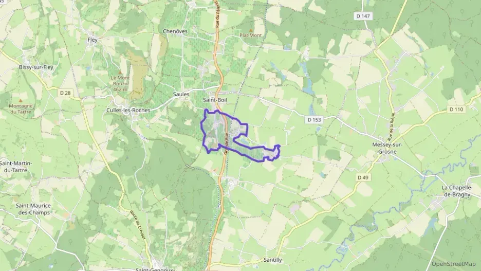 Maison 116 m² sept pièces à vendre à Saint-Boil