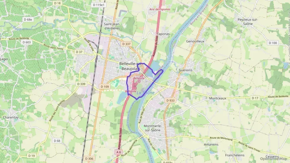 Maison 106 m² quatre pièces à vendre à Belleville-en-Beaujolais