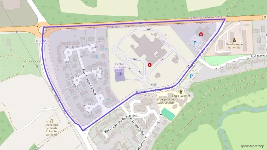 Maison 80 m² cinq pièces à vendre à Châtillon-sur-Seine