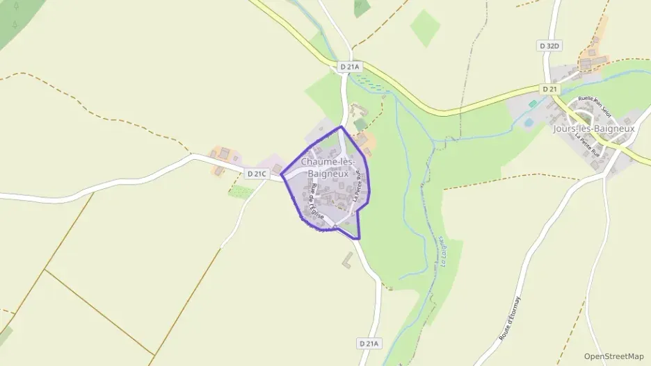 Maison 65 m² deux pieces à vendre à Chaume-lès-Baigneux
