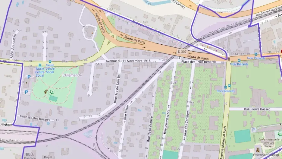 Maison 102 m² quatre pièces à vendre à Tassin-la-Demi-Lune