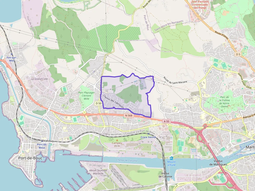 Maison 94 m² quatre pièces à vendre à Martigues