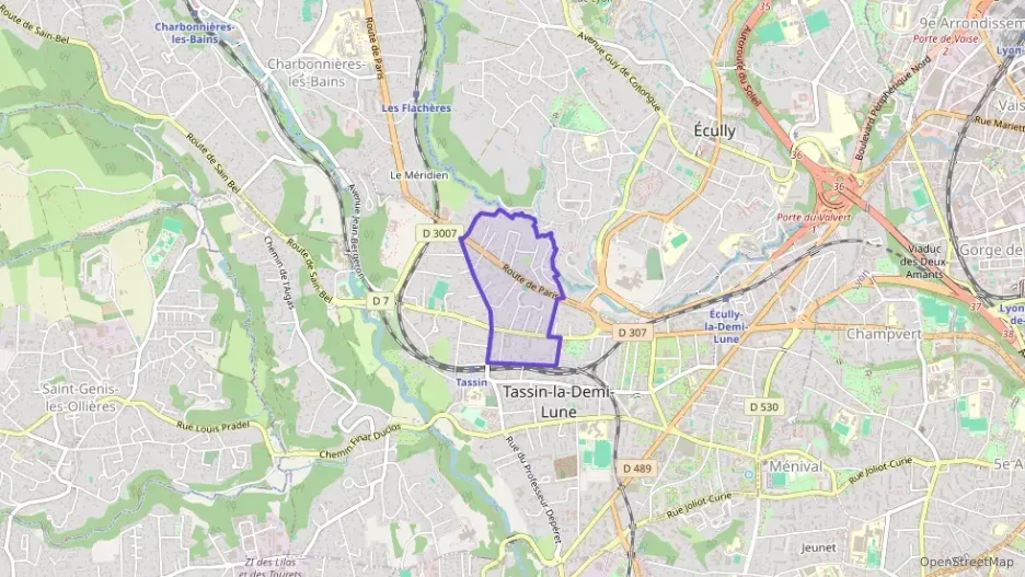 Maison 88 m² quatre pièces à vendre à Tassin-la-Demi-Lune