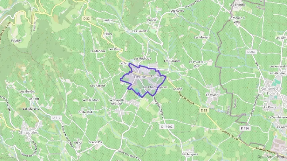 Maison 84 m² quatre pièces à vendre à Fleurie