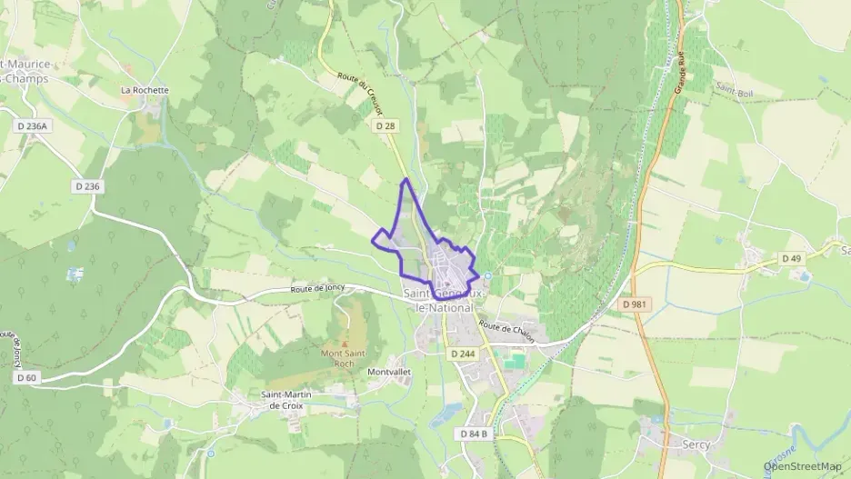 Maison 140 m² sept pièces à vendre à Saint-Gengoux-le-National