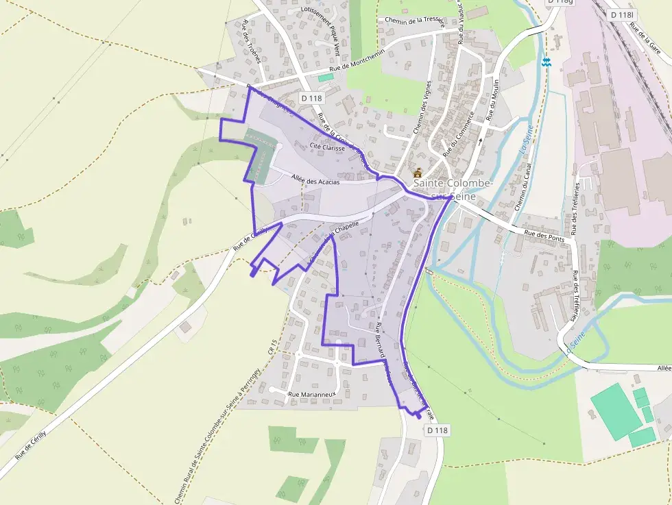 Maison 93 m² quatre pièces à vendre à Sainte-Colombe-sur-Seine