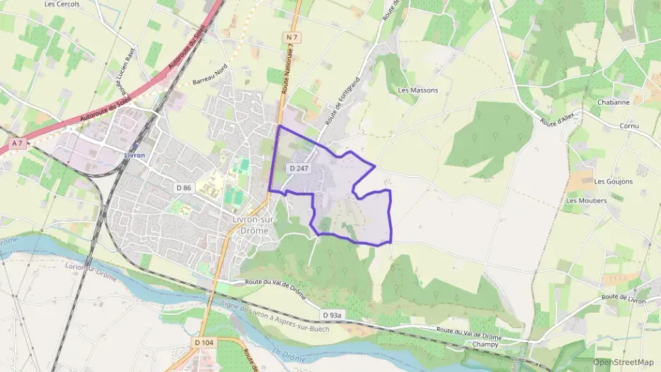 Maison 96 m² cinq pièces à vendre à Livron-sur-Drôme