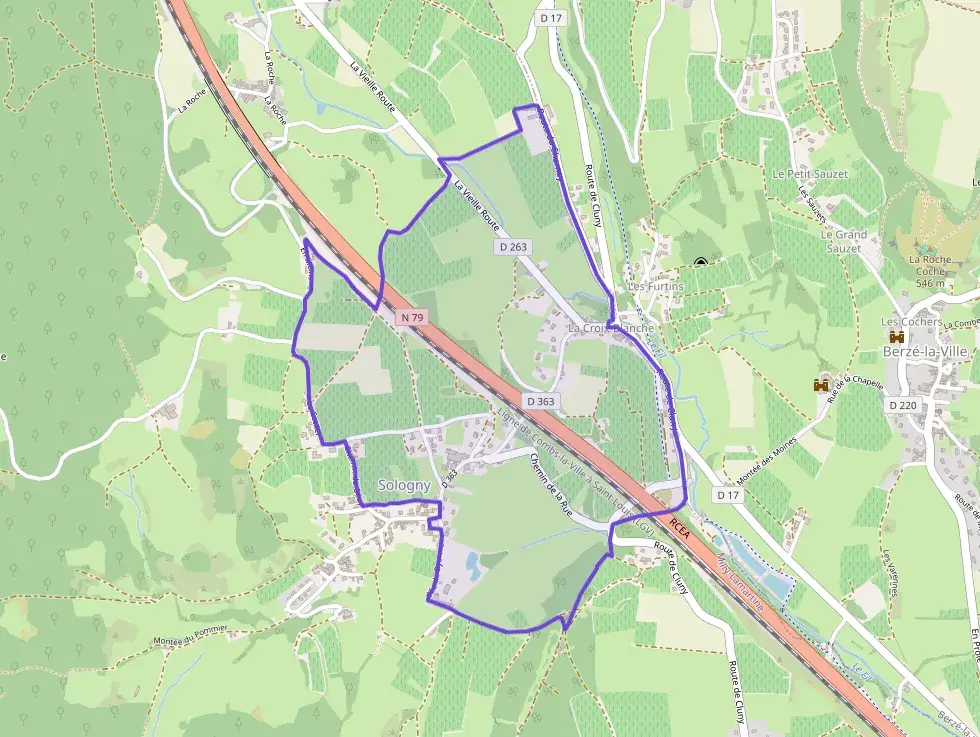 Maison 140 m² quatre pièces à vendre à Sologny