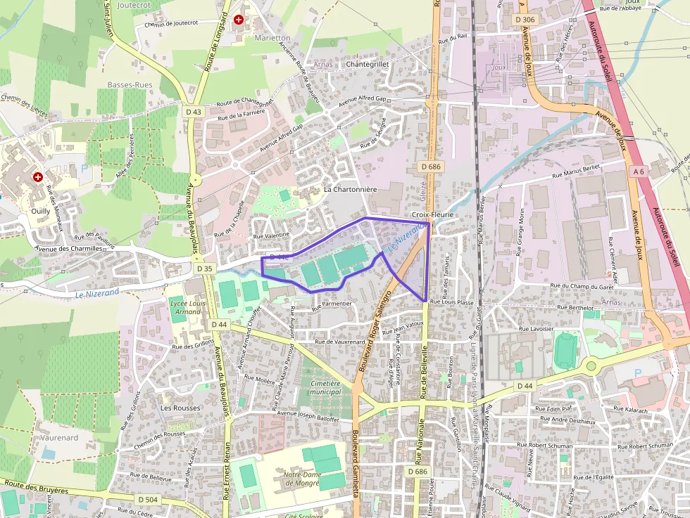 Maison 94 m² quatre pièces à vendre à Gleizé