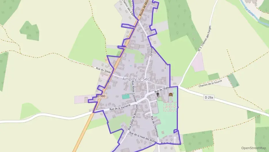 Maison 100 m² sept pièces à vendre à Ampilly-le-Sec