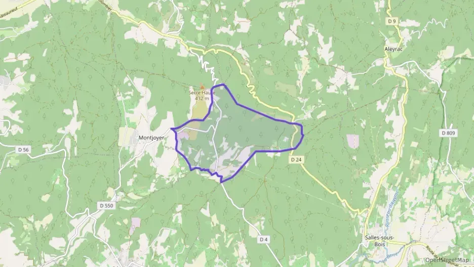 Maison 63 m² trois pièces à vendre à Montjoyer Maison 63 m² trois pièces à vendre à Montjoyer