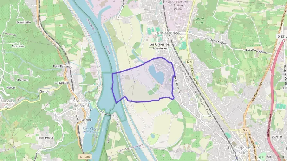 Maison 69 m² quatre pièces à vendre à Saint-Maurice-l`Exil