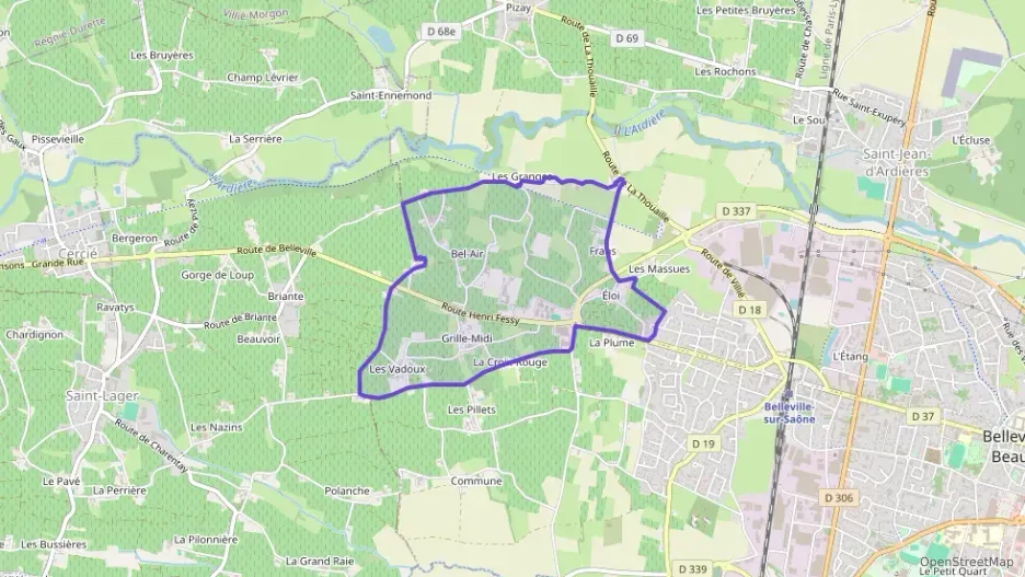 Maison 126 m² quatre pièces à vendre à Belleville-en-Beaujolais