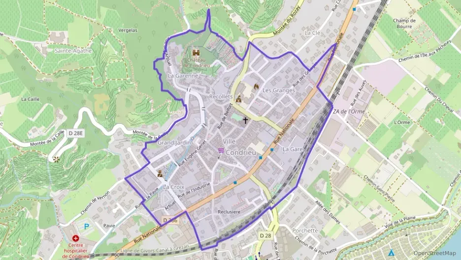 Maison 66 m² trois pièces à vendre à Condrieu