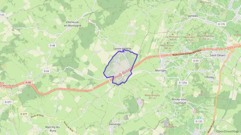 Maison 100 m² quatre pièces à vendre à Sainte-Hélène