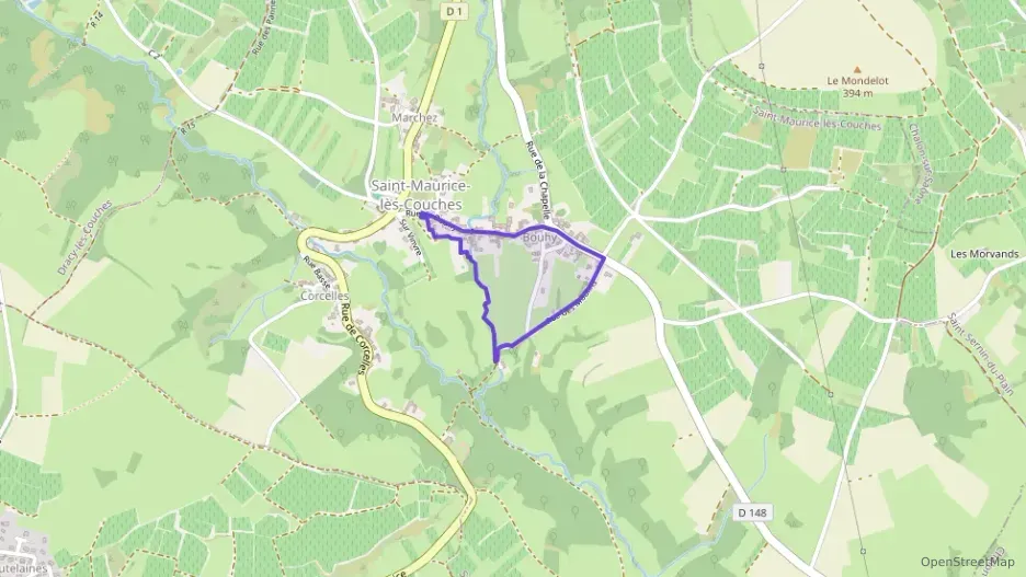 Maison 80 m² quatre pièces à vendre à Saint-Maurice-lès-Couches