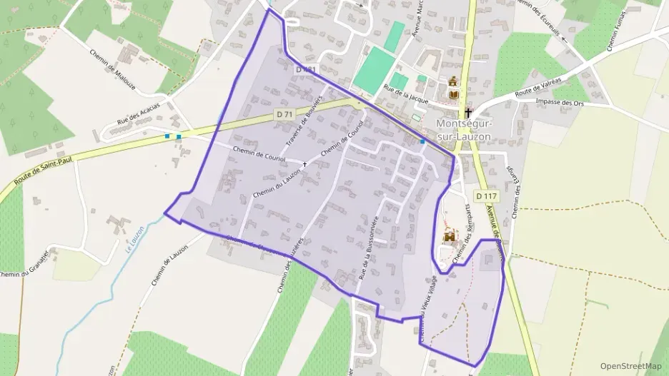 Maison 107 m² quatre pièces à vendre à Montségur-sur-Lauzon