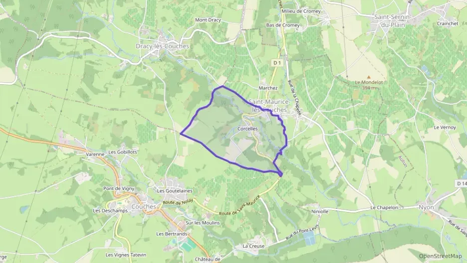 Maison 45 m² deux pieces à vendre à Saint-Maurice-lès-Couches Maison 45 m² deux pieces à vendre à Saint-Maurice-lès-Couches