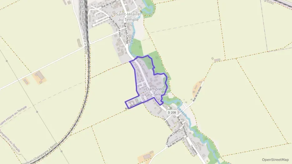 Maison 134 m² cinq pièces à vendre à Dampierre-au-Temple