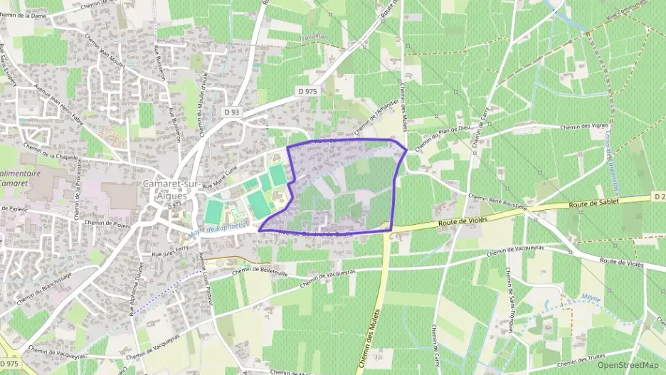 Maison 102 m² quatre pièces à vendre à Camaret-sur-Aigues