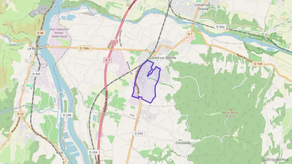 Maison 90 m² quatre pièces à vendre à Loriol-sur-Drôme