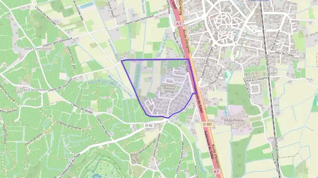 Maison 93 m² quatre pièces à vendre à Courthézon