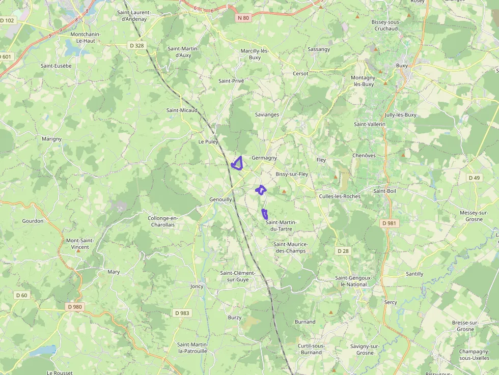 Maison 75 m² quatre pièces à vendre à Saint-Martin-du-Tartre