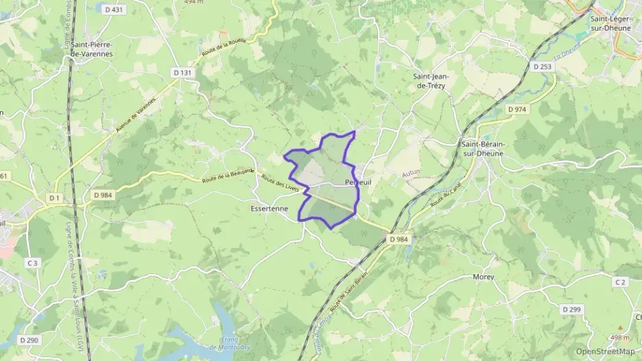 Maison 93 m² quatre pièces à vendre à Perreuil