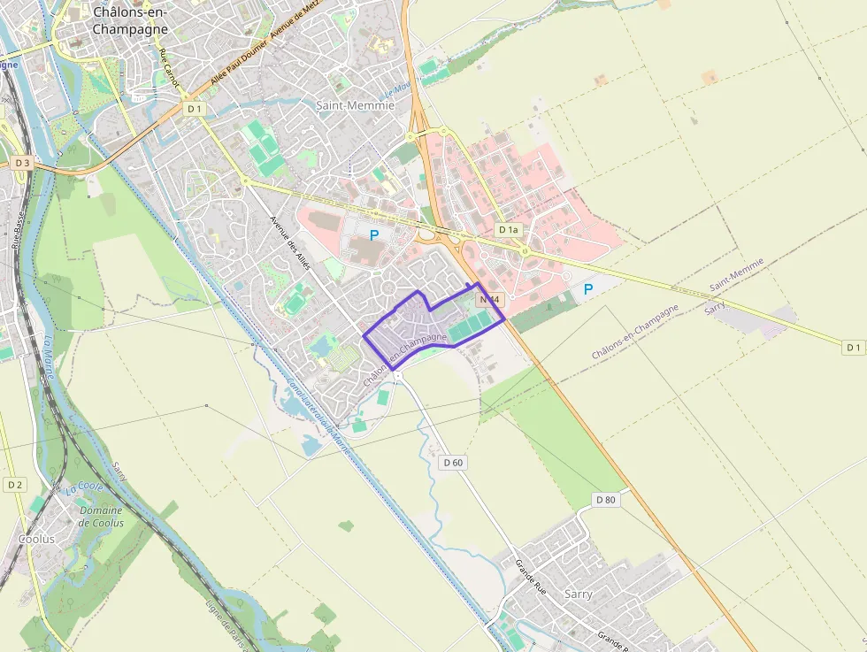 Maison 83 m² quatre pièces à vendre à Châlons-en-Champagne