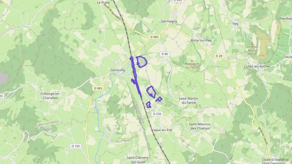 Maison 139 m² cinq pièces à vendre à Genouilly Maison 139 m² cinq pièces à vendre à Genouilly