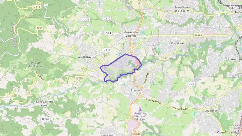 Maison 89 m² quatre pièces à vendre à Vaugneray