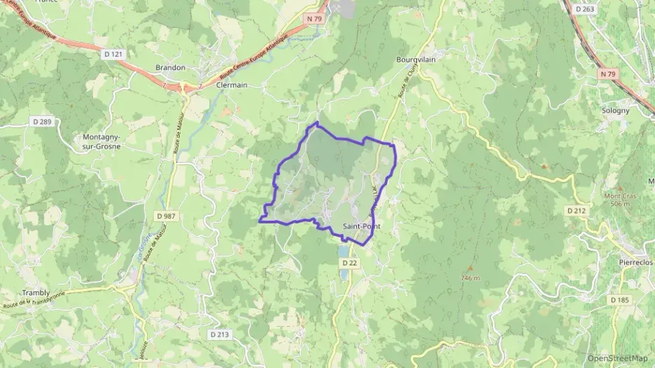 Maison 79 m² quatre pièces à vendre à Saint-Point