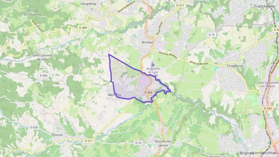 Maison 100 m² cinq pièces à vendre à Messimy