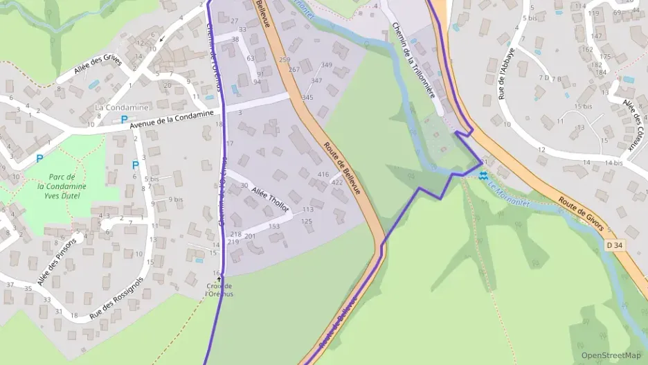 Maison 90 m² quatre pièces à vendre à Mornant