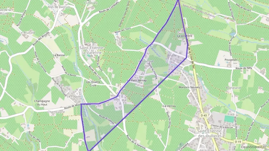 Maison 110 m² six pièces à vendre à Saint-Étienne-la-Varenne Maison 110 m² six pièces à vendre à Saint-Étienne-la-Varenne