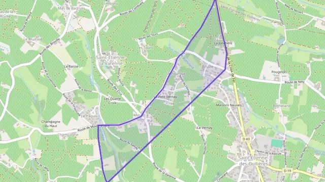 Maison 110 m² 6 pièces à vendre à Saint-Étienne-la-Varenne