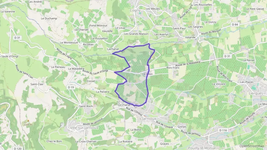 Maison 132 m² cinq pièces à vendre à Porte des Pierres Dorées Maison 132 m² cinq pièces à vendre à Porte des Pierres Dorées