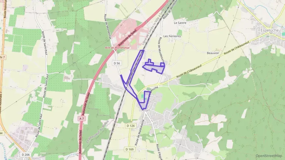 Maison 88 m² quatre pièces à vendre à Allan