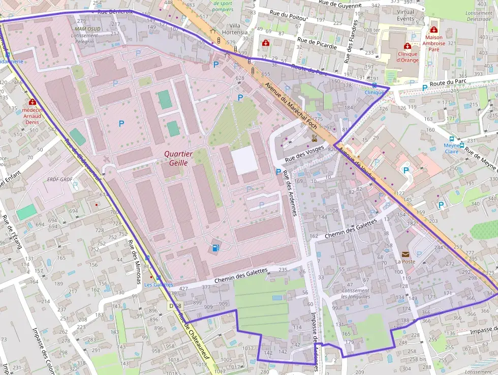 Maison 64 m² quatre pièces à vendre à Orange