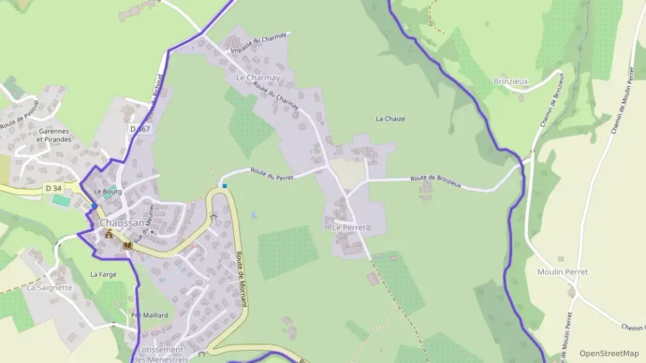 Maison 98 m² quatre pièces à vendre à Chaussan