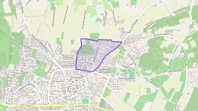 Maison 107 m² quatre pièces à vendre à Saint-Paul-Trois-Châteaux