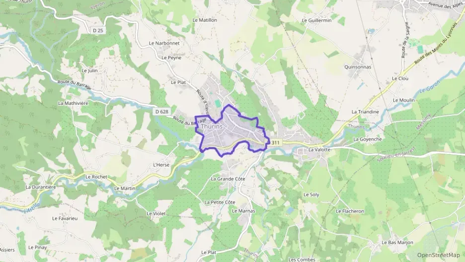 Maison 96 m² trois pièces à vendre à Thurins