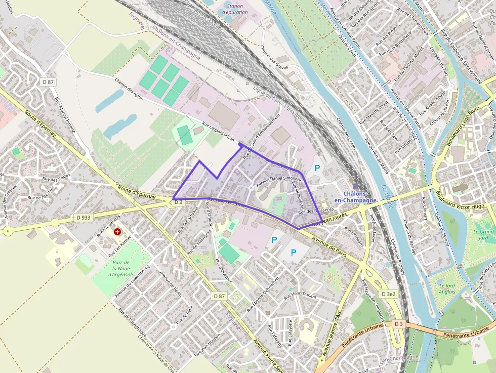 Maison 100 m² quatre pièces à vendre à Châlons-en-Champagne