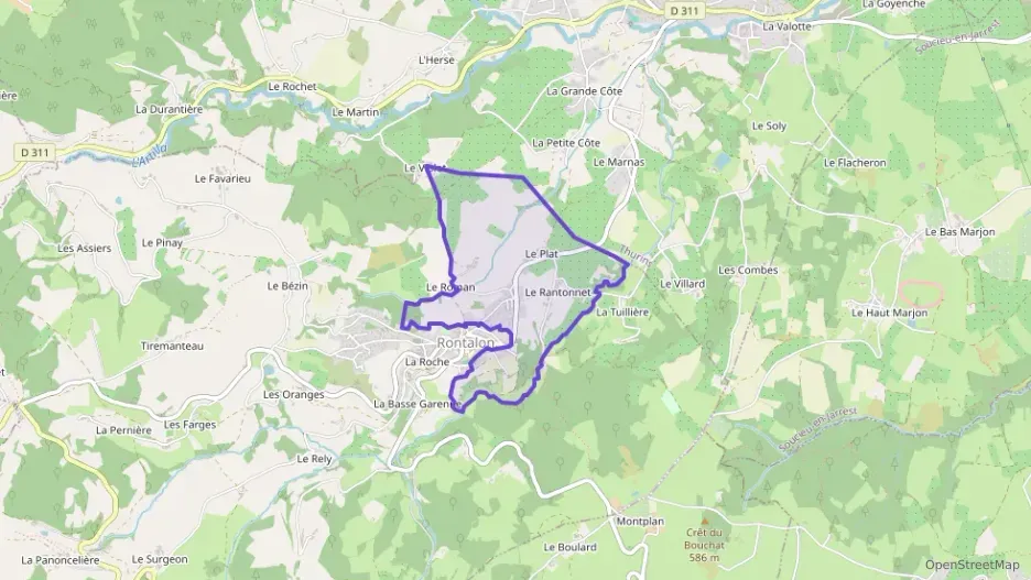 Maison 123 m² quatre pièces à vendre à Rontalon