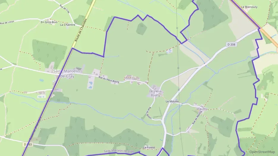 Maison 110 m² quatre pièces à vendre à Saint-Marcelin-de-Cray