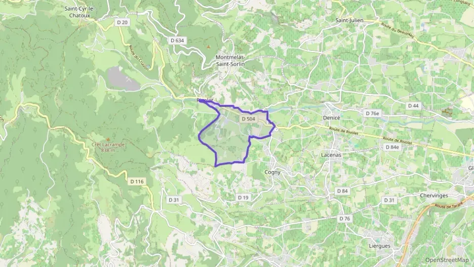 Maison 85 m² quatre pièces à vendre à Rivolet