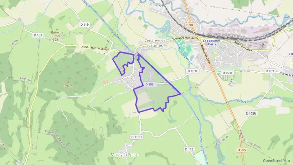 Maison 108 m² cinq pièces à vendre à Venarey-les-Laumes