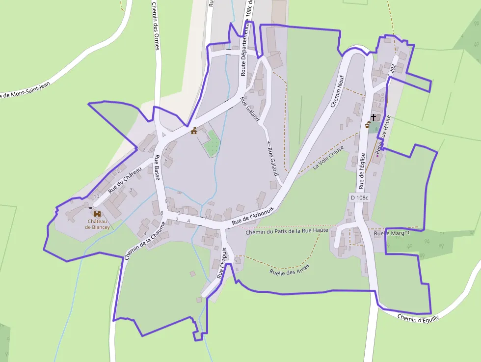 Maison 80 m² quatre pièces à vendre à Blancey