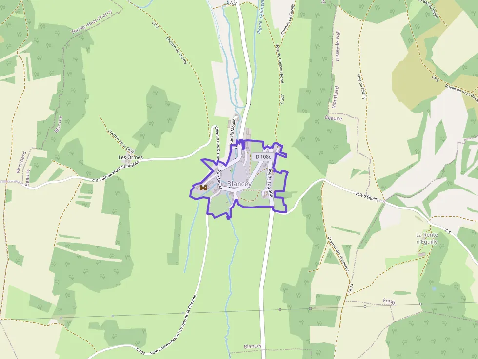 Maison 80 m² quatre pièces à vendre à Blancey